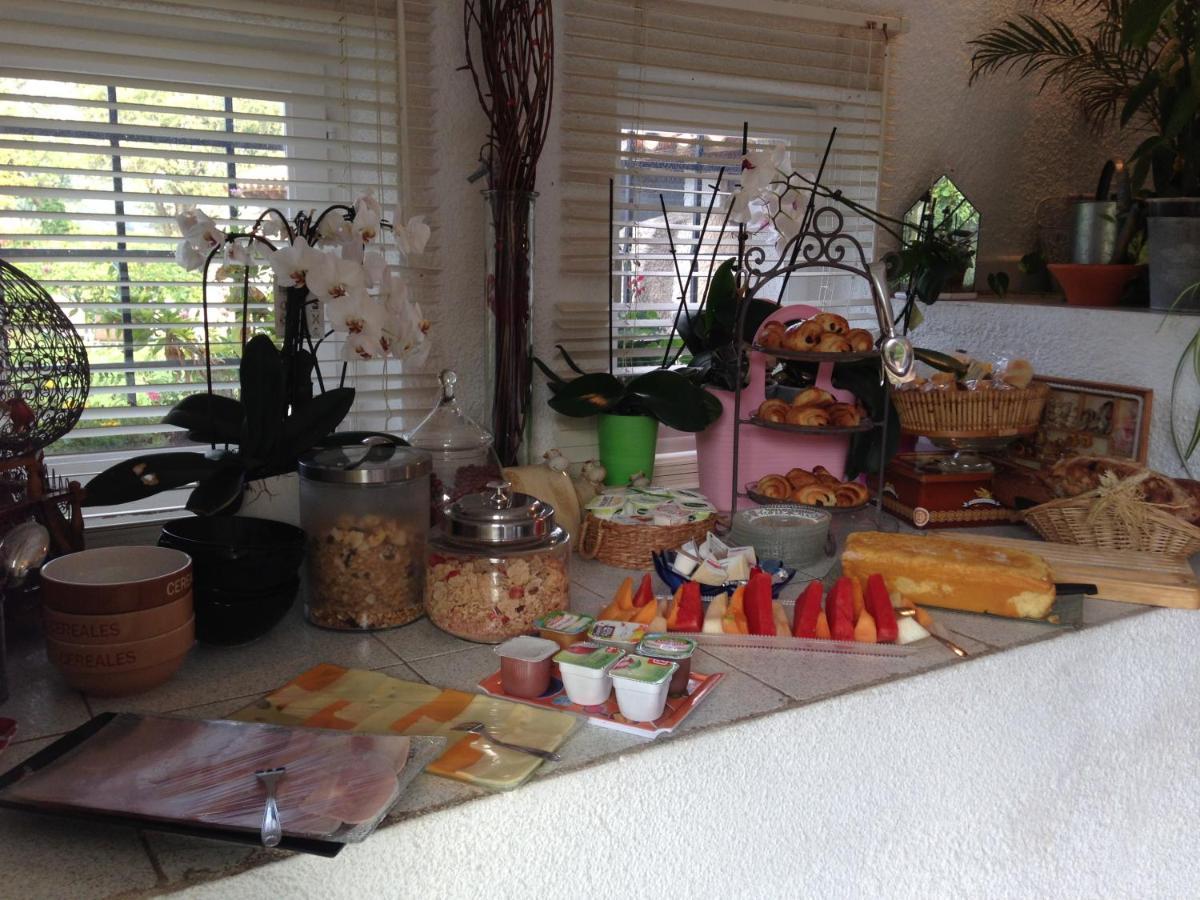 Le Jardin De La Cite Bed and Breakfast Carcassonne Buitenkant foto