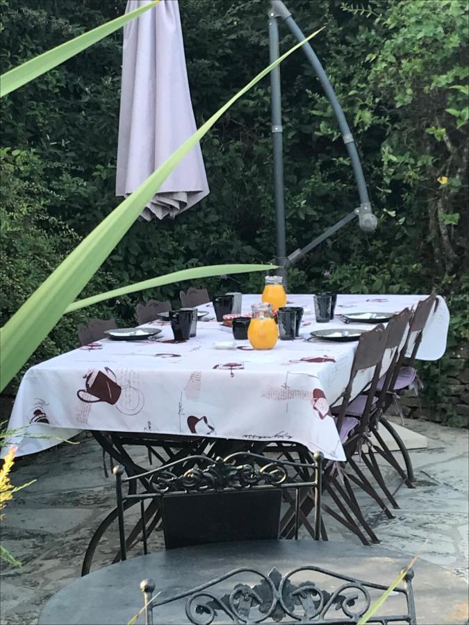 Le Jardin De La Cite Bed and Breakfast Carcassonne Buitenkant foto