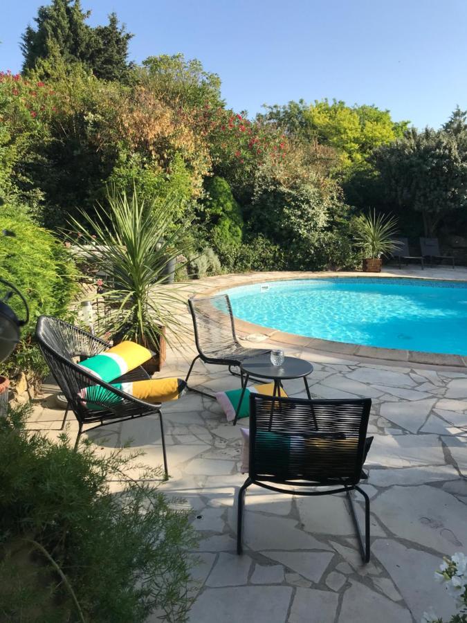 Le Jardin De La Cite Bed and Breakfast Carcassonne Buitenkant foto